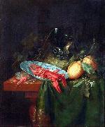 Pieter de Ring Krebsen und Zitronen oil on canvas
